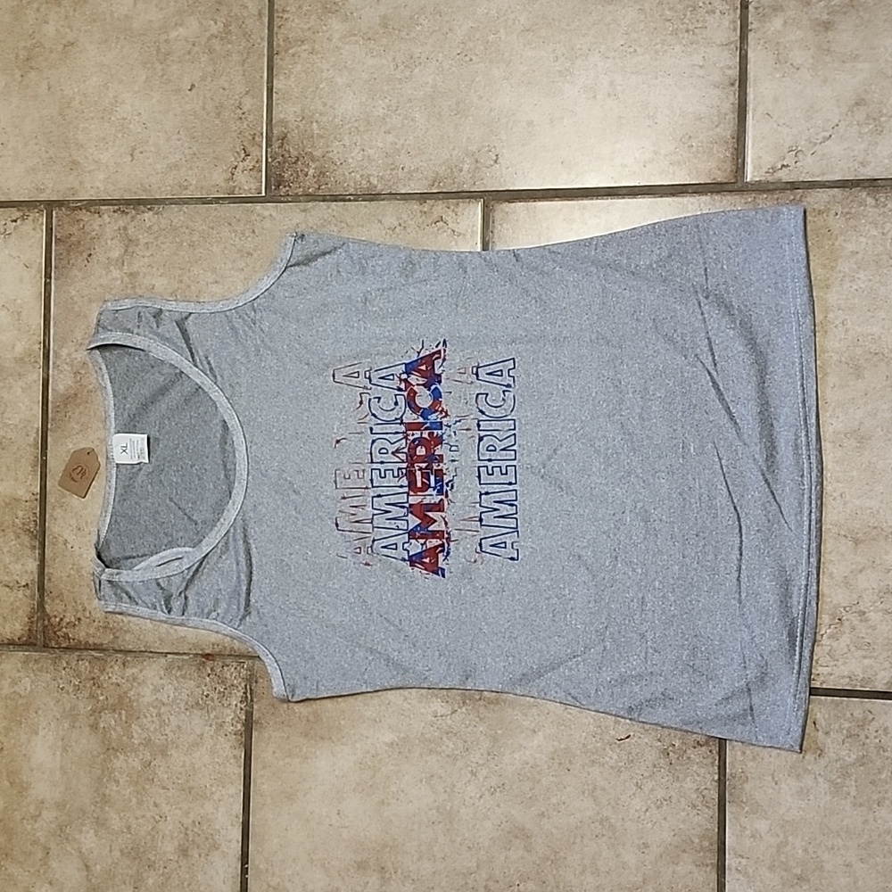Grey AMERICA Women's tank top
